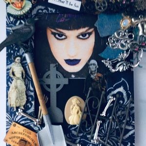 Mixed media 4x6 hand made art